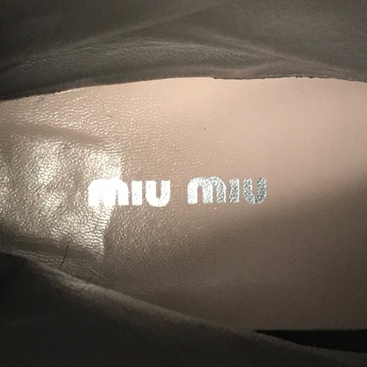 MIU MIU ロングブーツ 古着・中古-6枚目のアイテム画像
