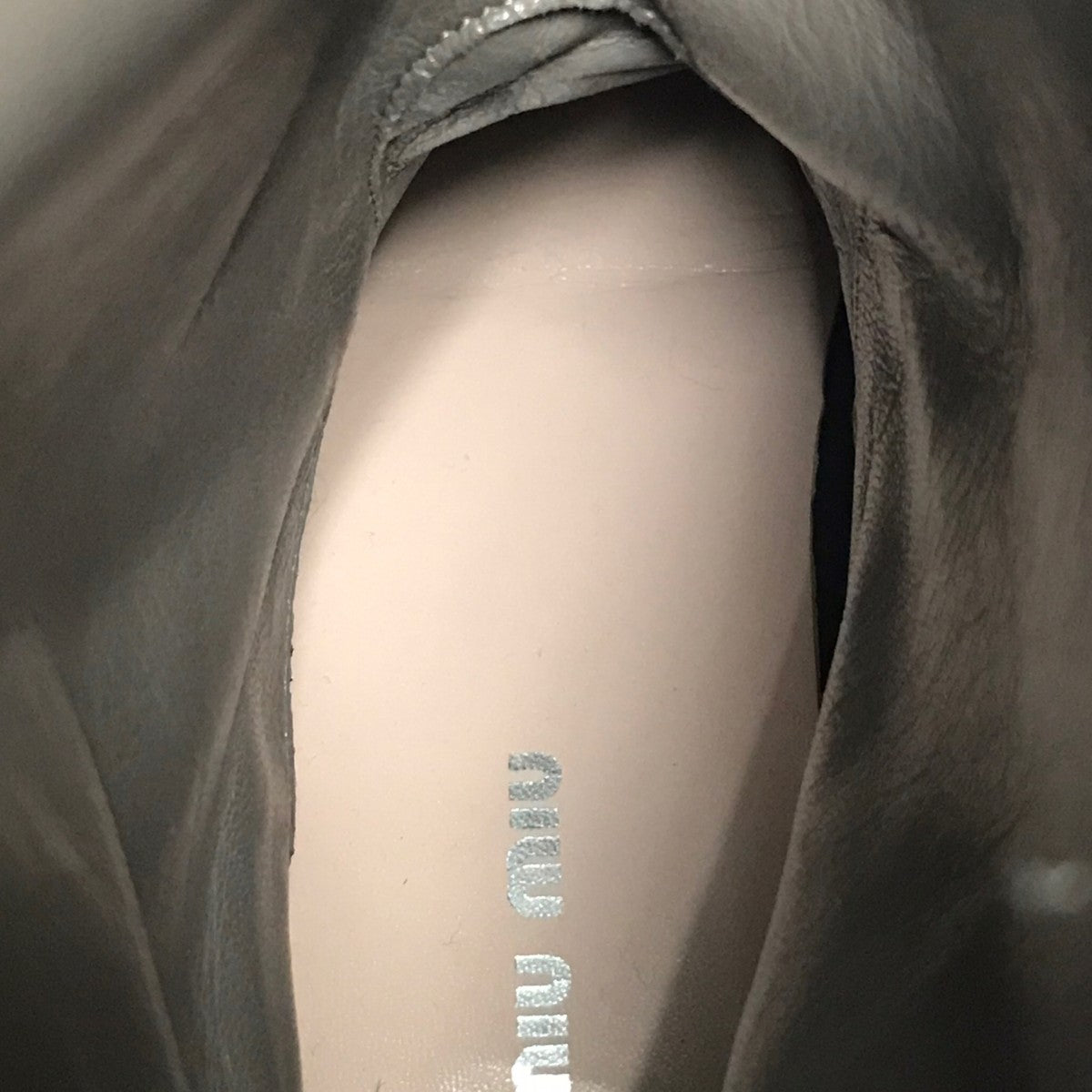 MIU MIU ロングブーツ 古着・中古-7枚目のアイテム画像