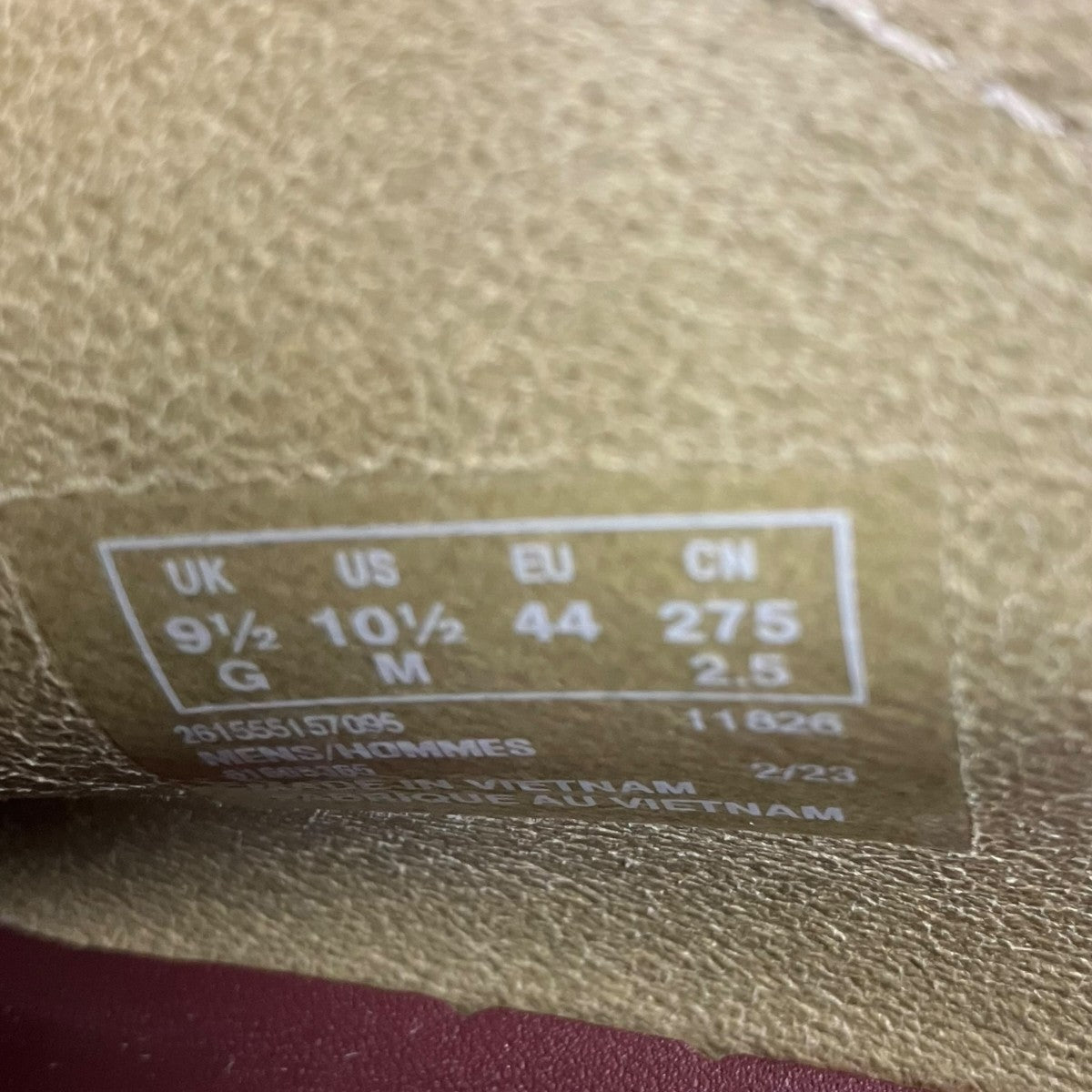 POLIQUANT×CLARKS THE DESERT TREK BEAUTIFICATION OVER TIME ワラビーシューズ 古着・中古-7枚目のアイテム画像