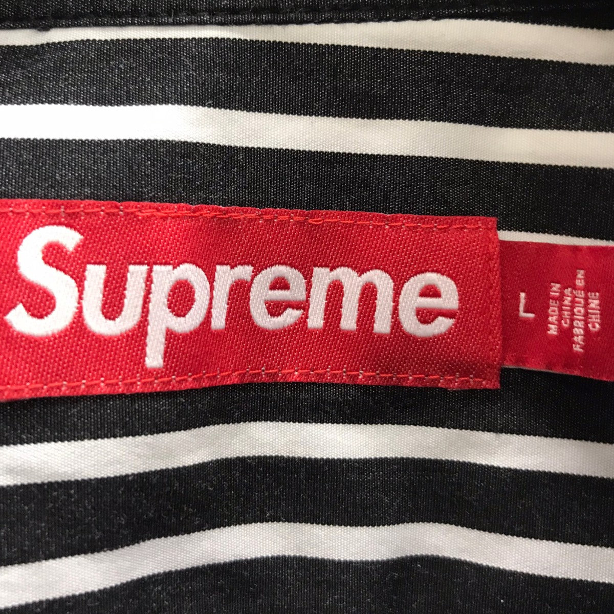 26SSStripe Shirtストライプ長袖シャツ