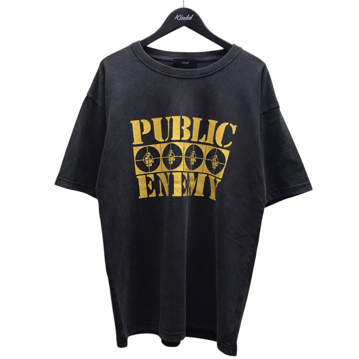 PUBLIC ENEMY BOX LOGO SS TEE   BLACK プリントTシャツ