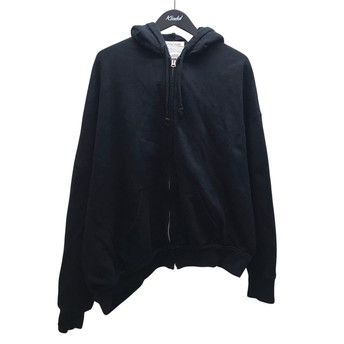 Asymmetry Zip Hoodie ジップパーカー