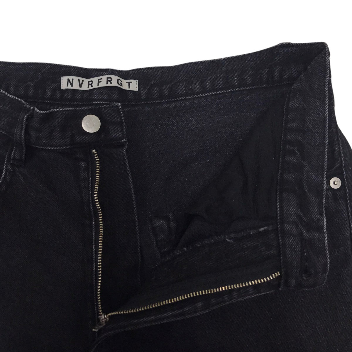 3D Twisted Wide Leg Jeans デニムパンツ