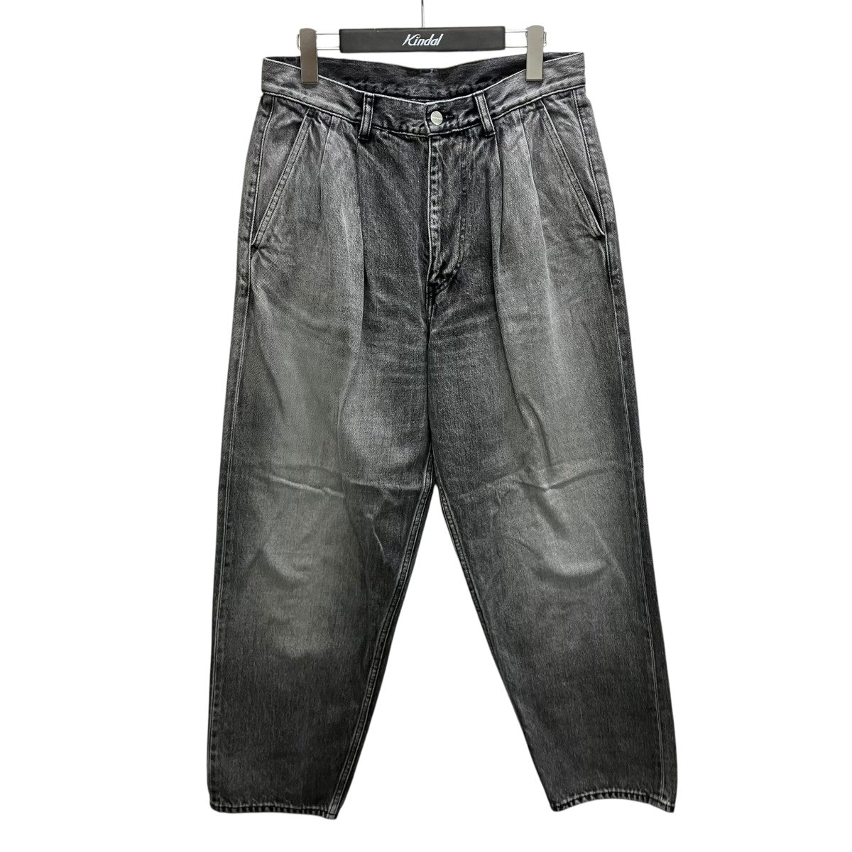 Selvage Denim Two Tuck Tapered Pants デニムパンツ