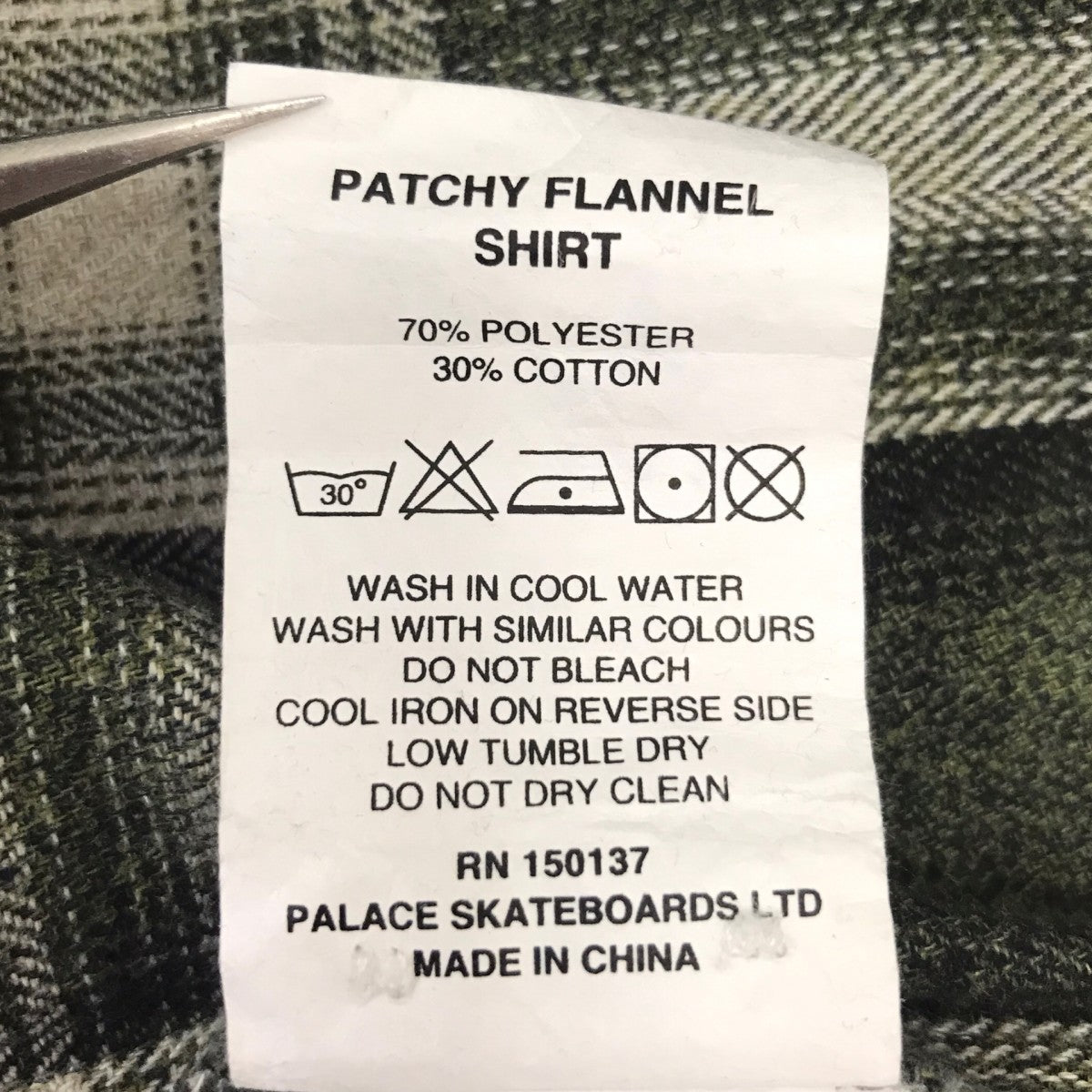 PATCHY FLANNEL SHIRTパッチワークシャツ
