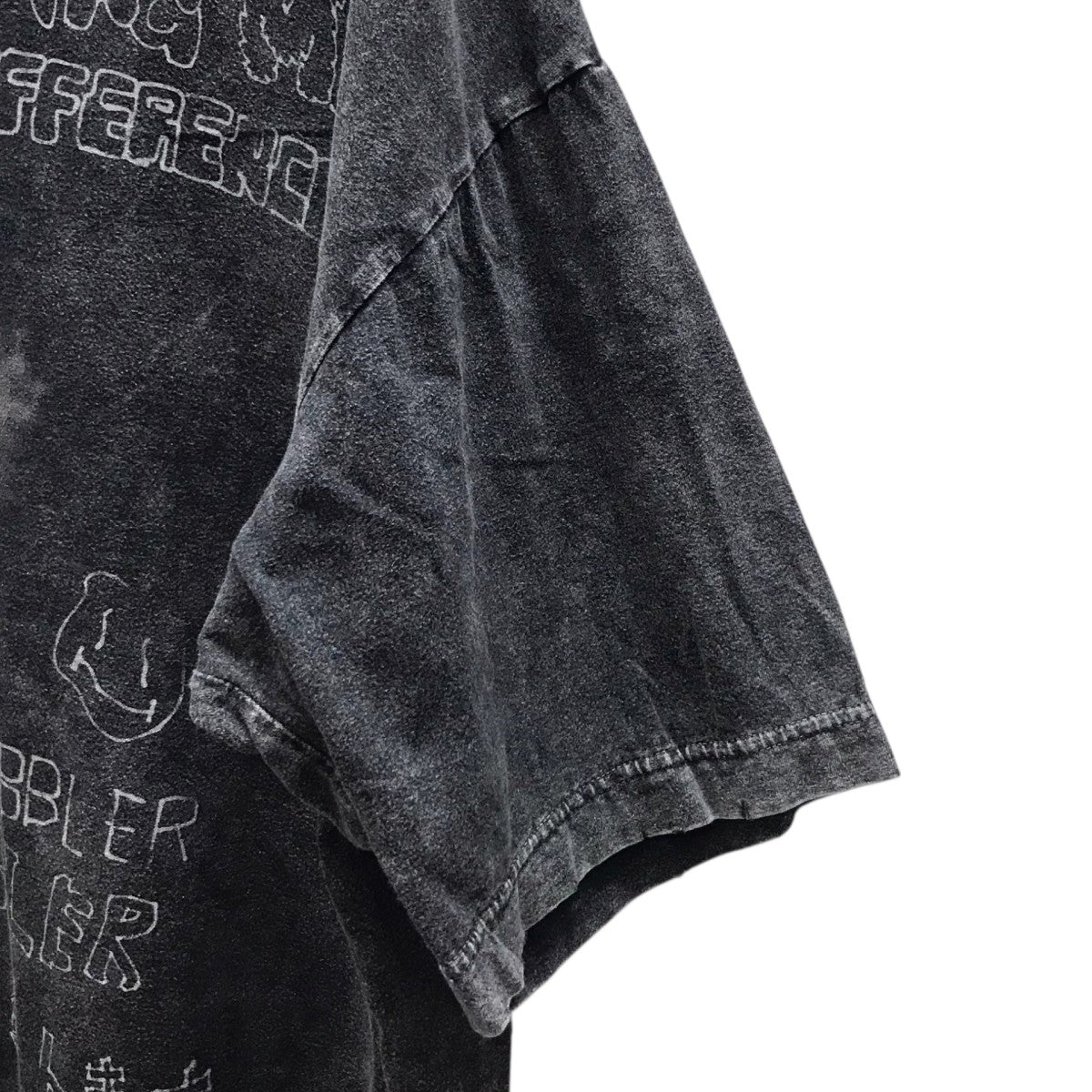 BLEACHED TEE ブリーチドプリントTシャツ