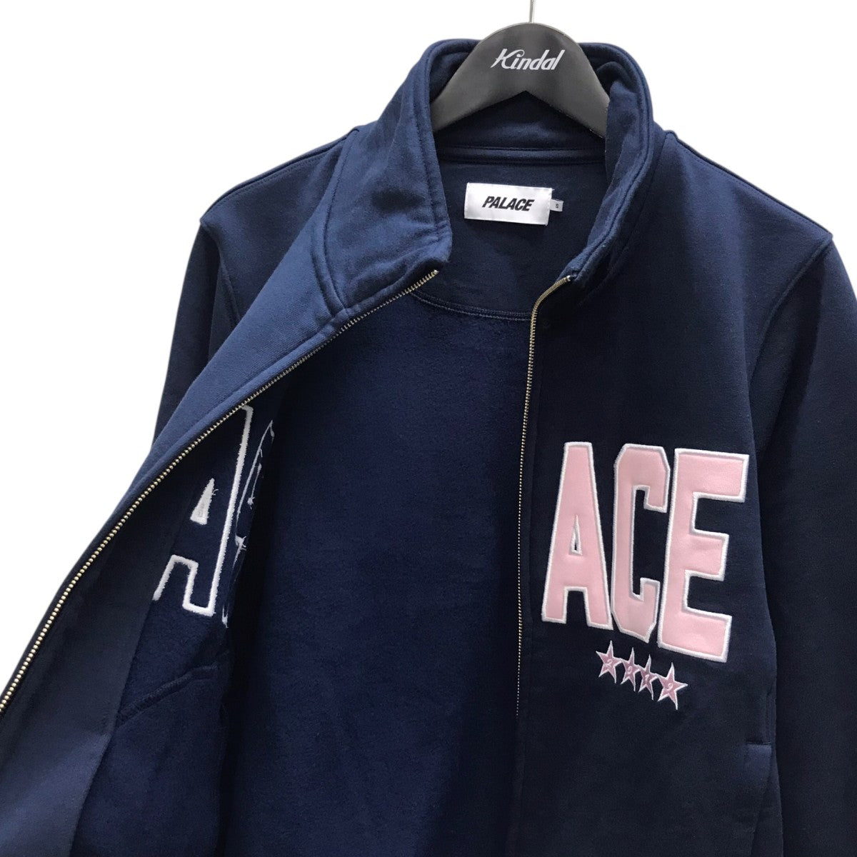 SPORTY ZIP FUNNELジップアップスウェット