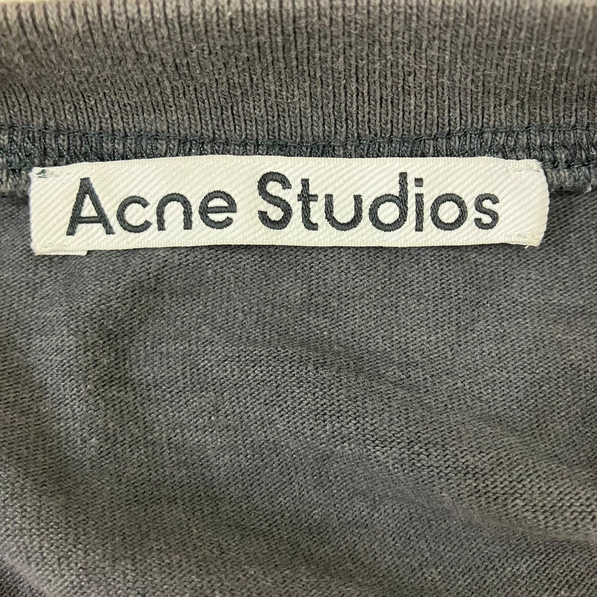 ACNE STUDIOS(アクネストゥディオズ) スタンプロゴTシャツ FN-UX
