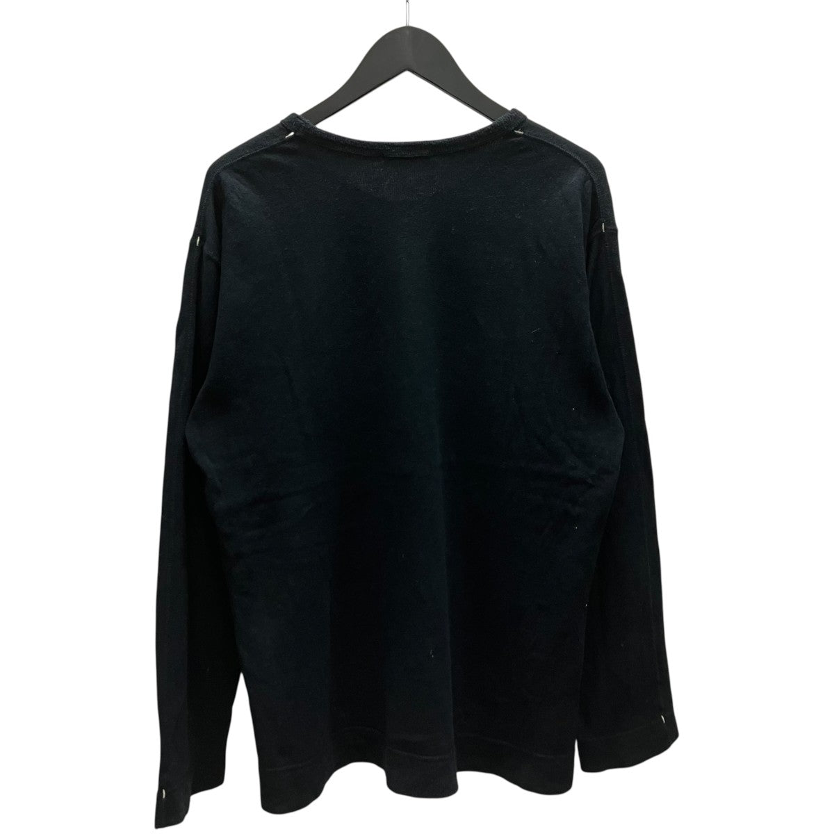04FW  リネン混ロングカットソー
