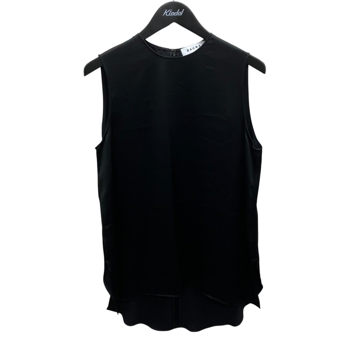TRIACE SATIN TOP ノースリーブカットソー