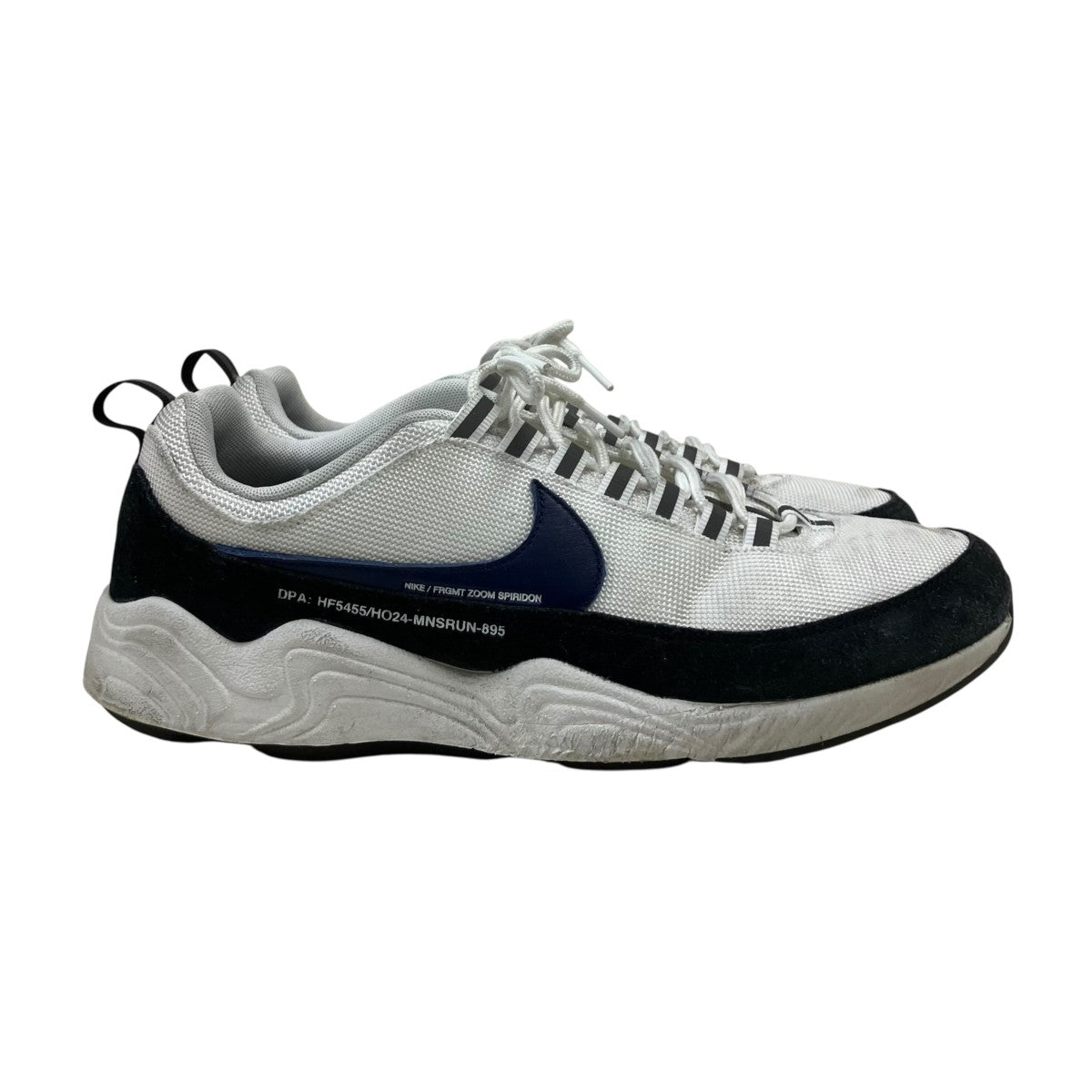 NIKE×FRAGMENT DESIGN Air Zoom Spiridon SP Blue Void ローカットスニーカー 古着・中古-4枚目のアイテム画像