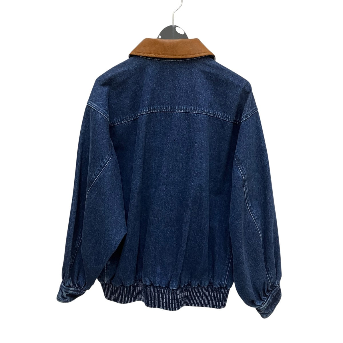 フェイクレザーカラーデニムジャケット010EA211-5430