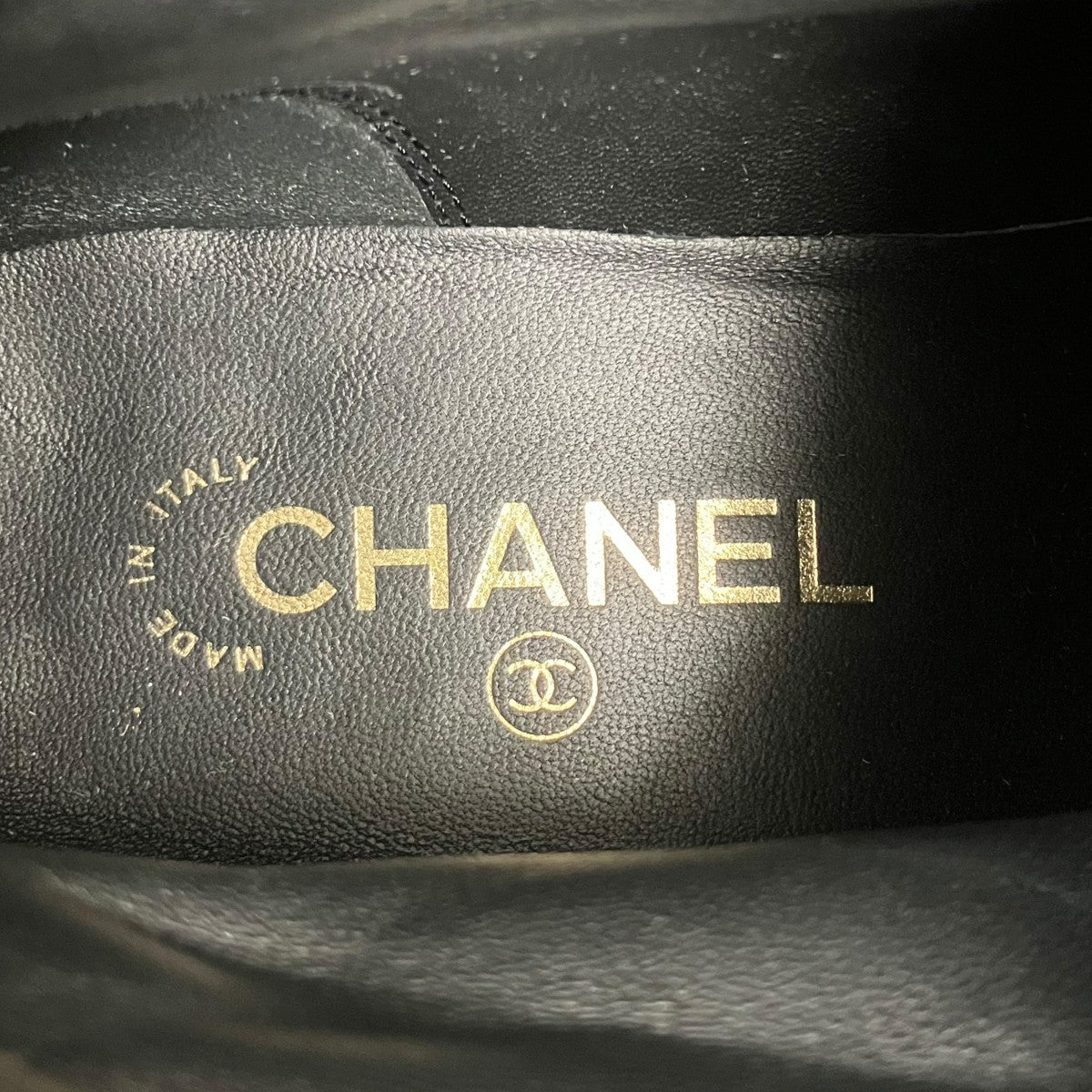 CHANEL ショートブーツ ココマーク ツイード 古着・中古-8枚目のアイテム画像