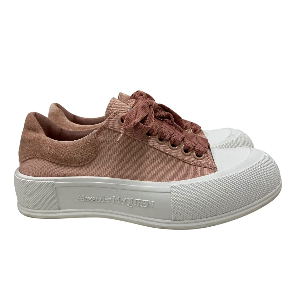 ALEXANDER McQUEEN スエードローカットスニーカー 古着・中古-3枚目のアイテム画像