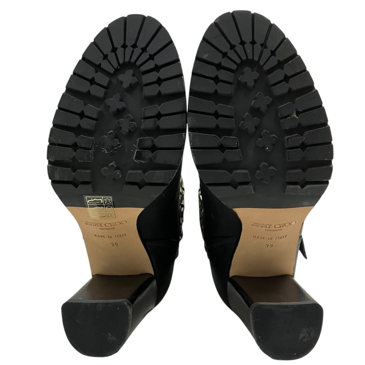 JIMMY CHOO スタースタッズショートブーツ 古着・中古-5枚目のアイテム画像