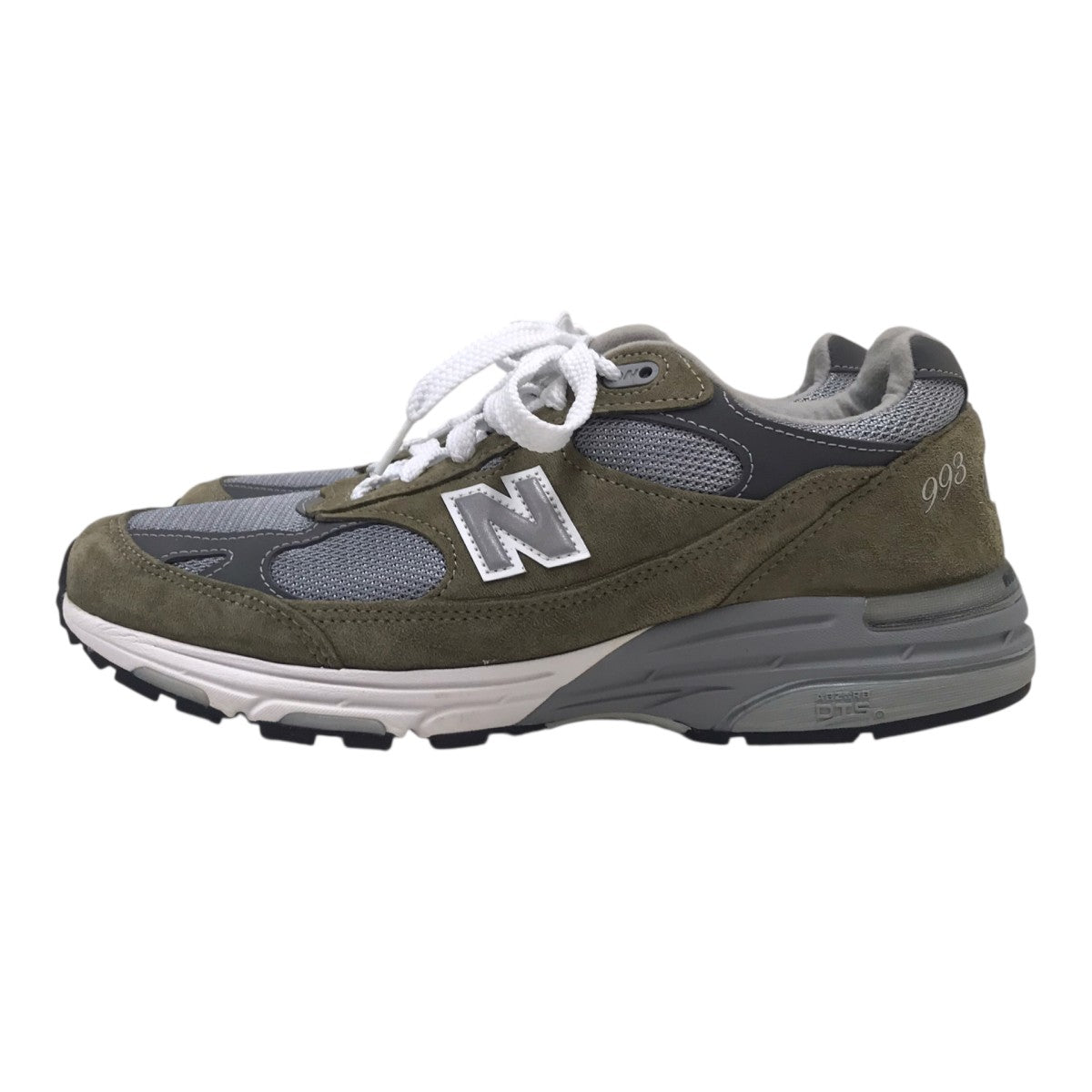 NEW BALANCE 993 Covert Green Medium Grey ローカットスニーカー 古着・中古-3枚目のアイテム画像