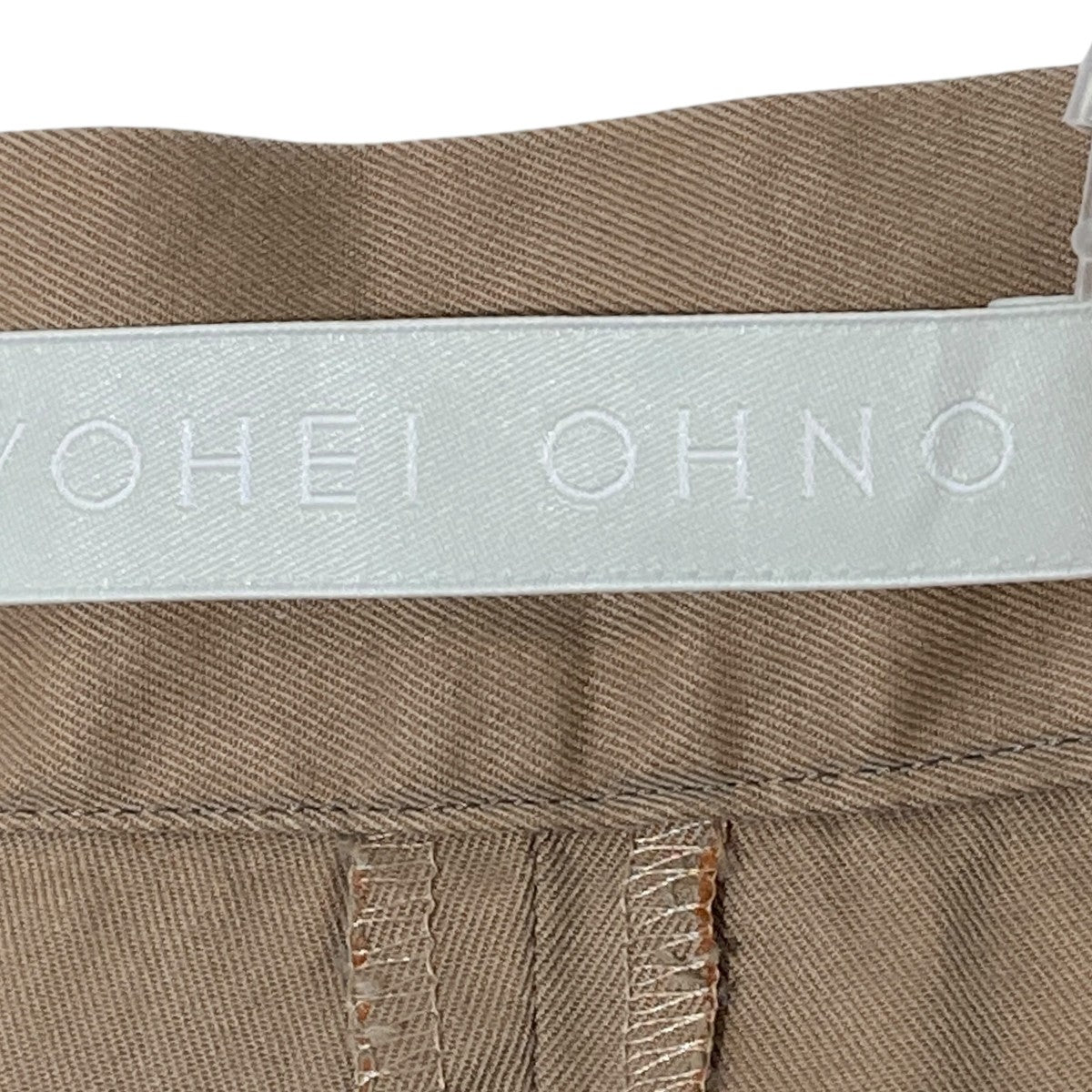 YOHEI OHNO Frame TrousersパンツOH-25A-PT6 古着・中古-6枚目のアイテム画像