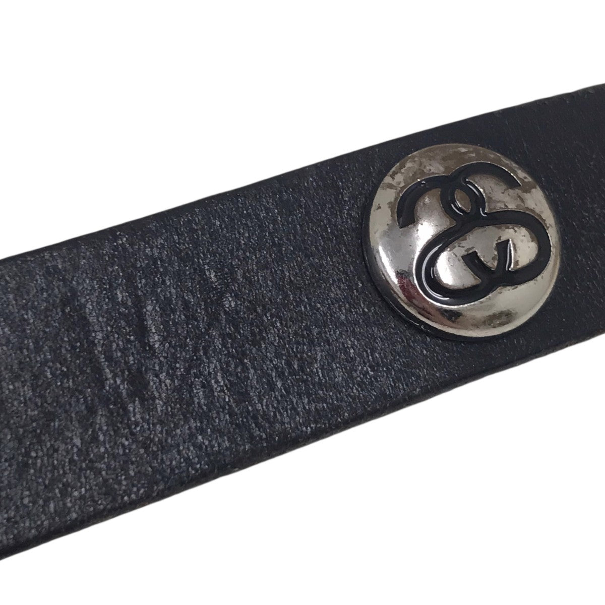 ss link studded beltスタッズレザーベルト
