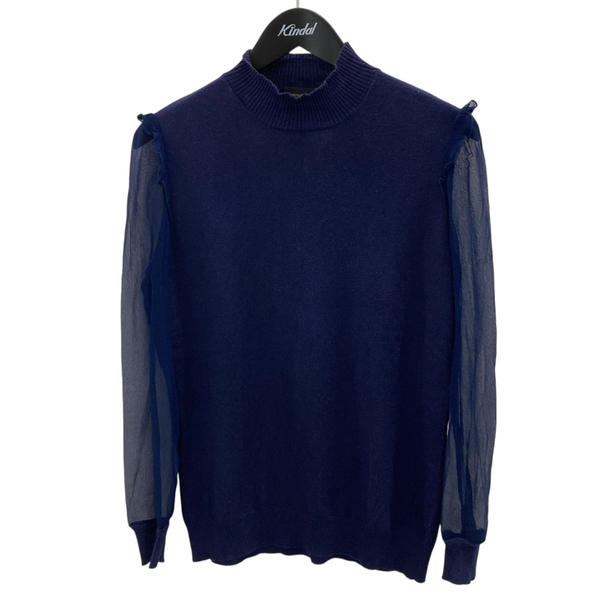 袖ジョーゼットハイネックニット／セーターUCQ1904