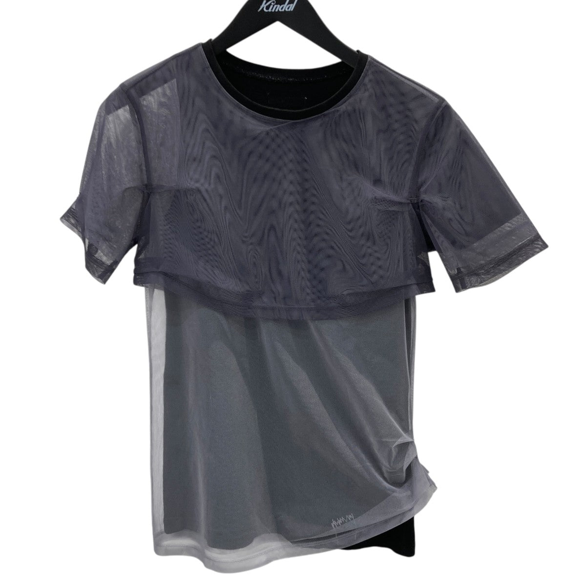 ADER error ドッキングTシャツBKASSHT14GR2 古着・中古-1枚目のアイテム画像