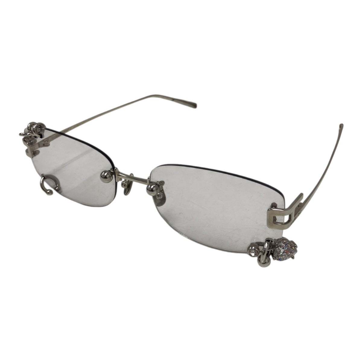 ケース Pierced Sunglasse 眼鏡／ピアス装飾サングラス