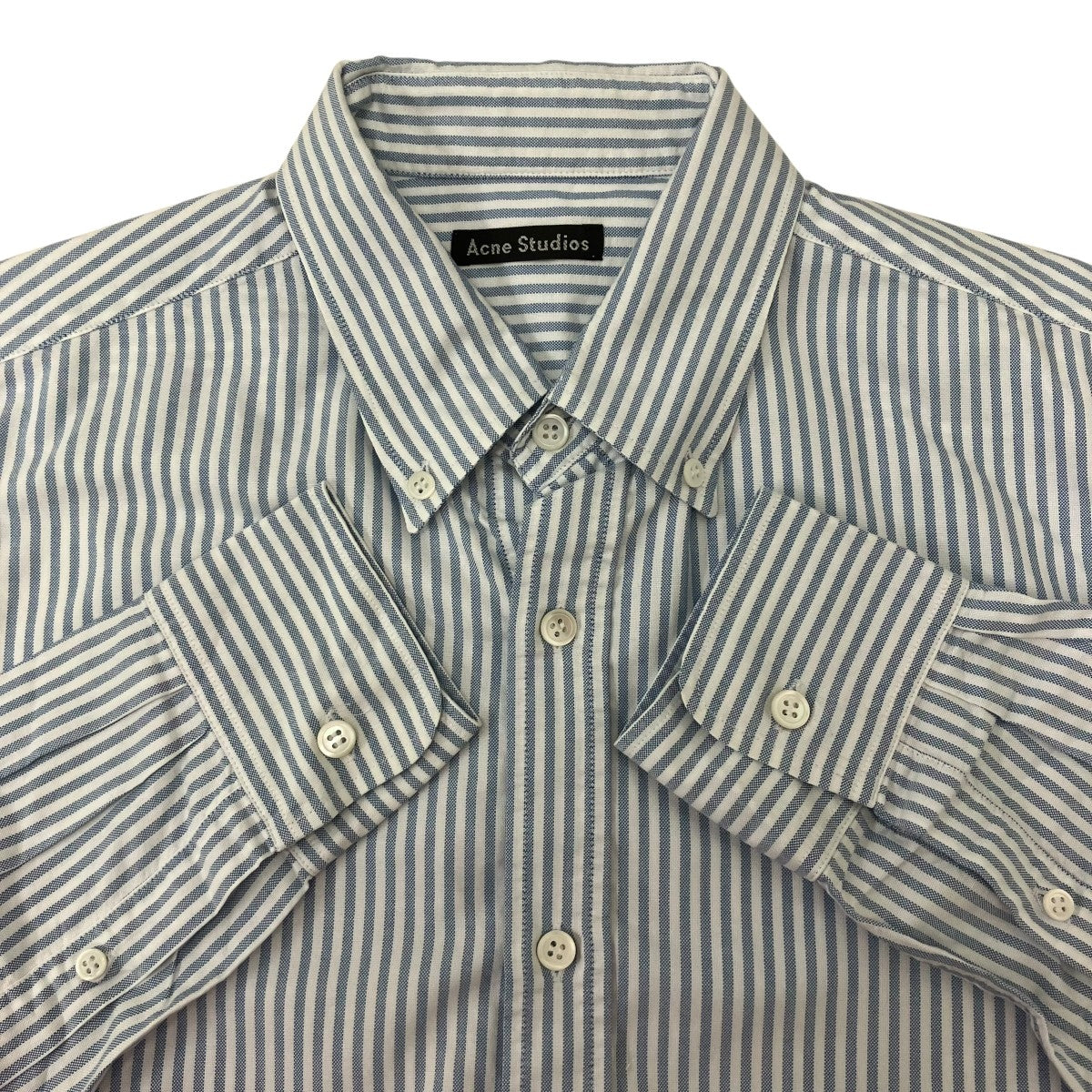 ACNE STUDIOS(アクネストゥディオズ) OHIO FACE STR ストライプシャツ