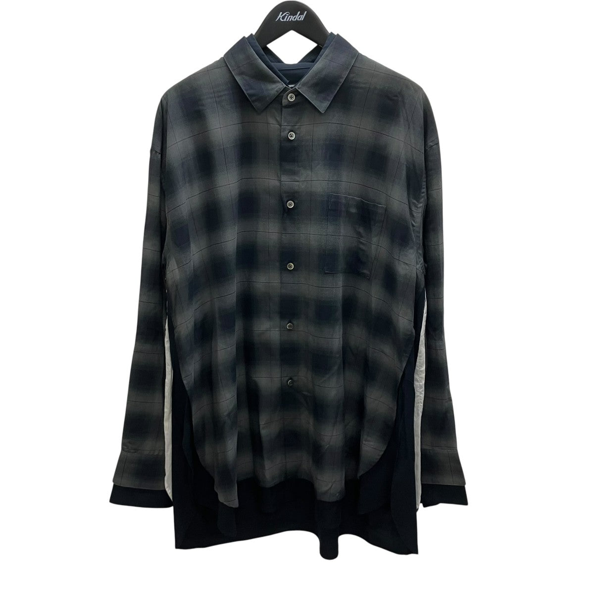【OVERSIZED LAYERED SHIRT】 レイヤードシャツ