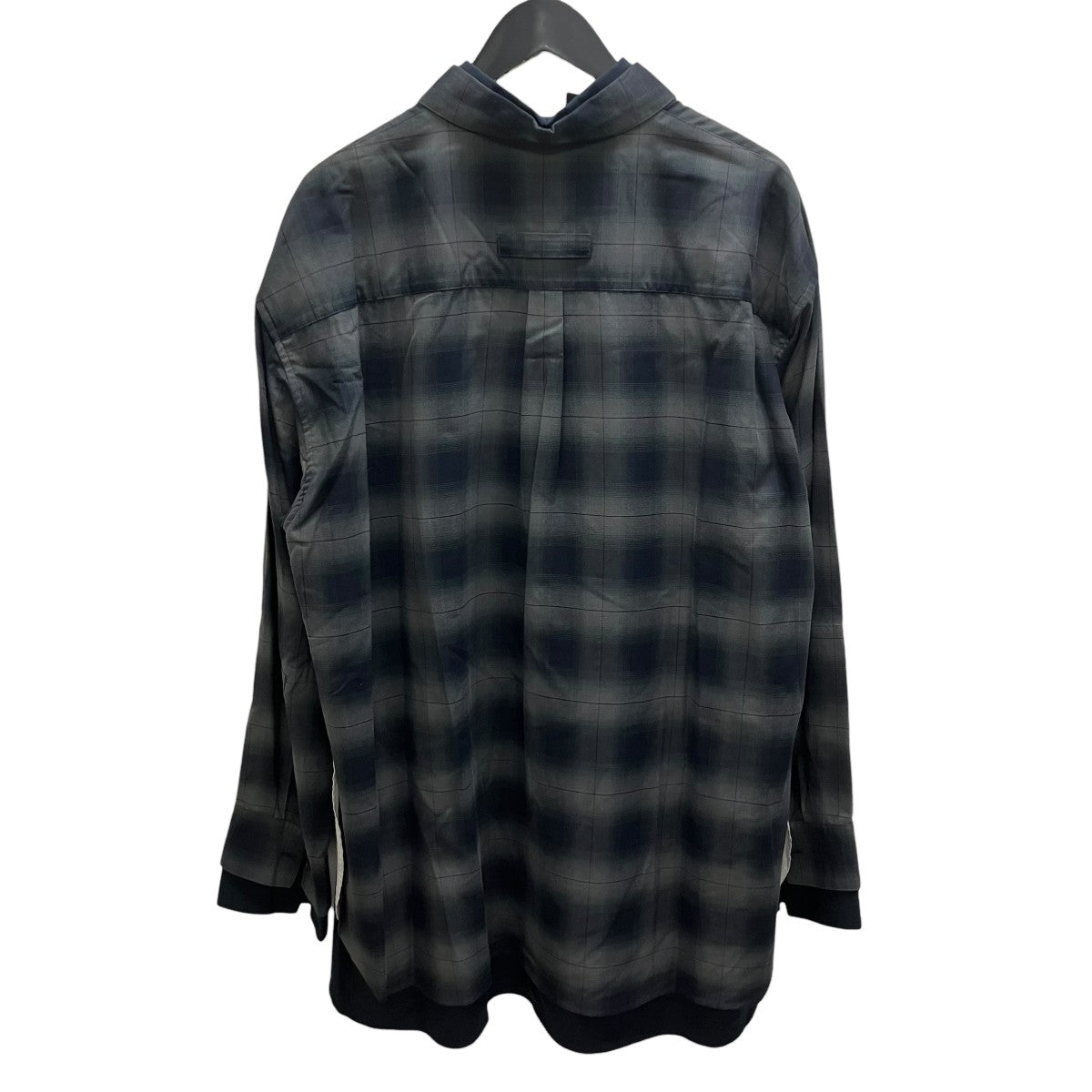 【OVERSIZED LAYERED SHIRT】 レイヤードシャツ