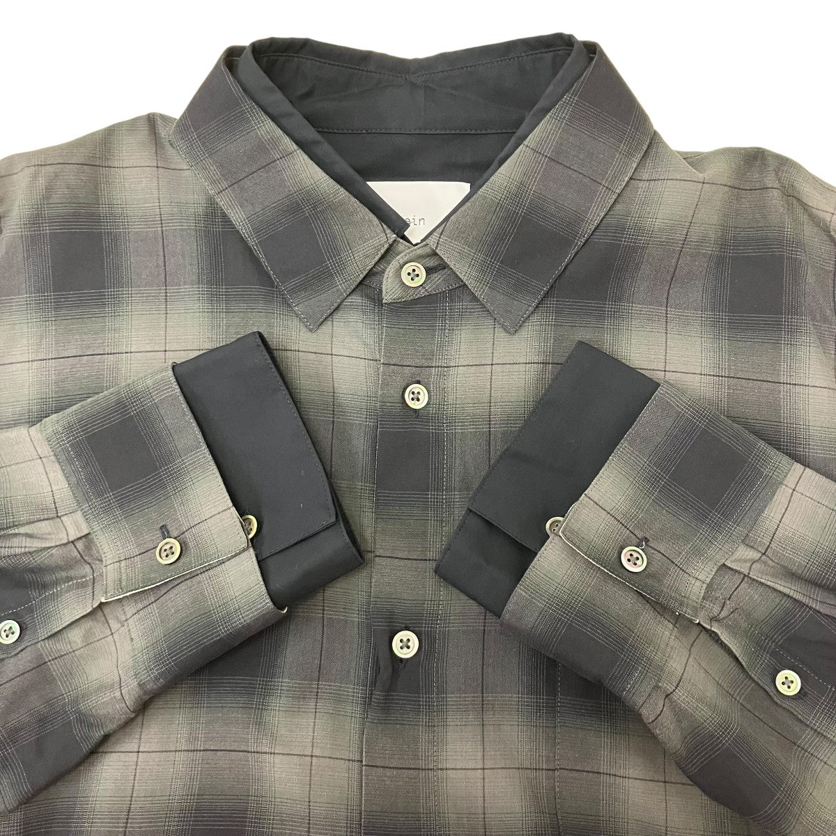 【OVERSIZED LAYERED SHIRT】 レイヤードシャツ