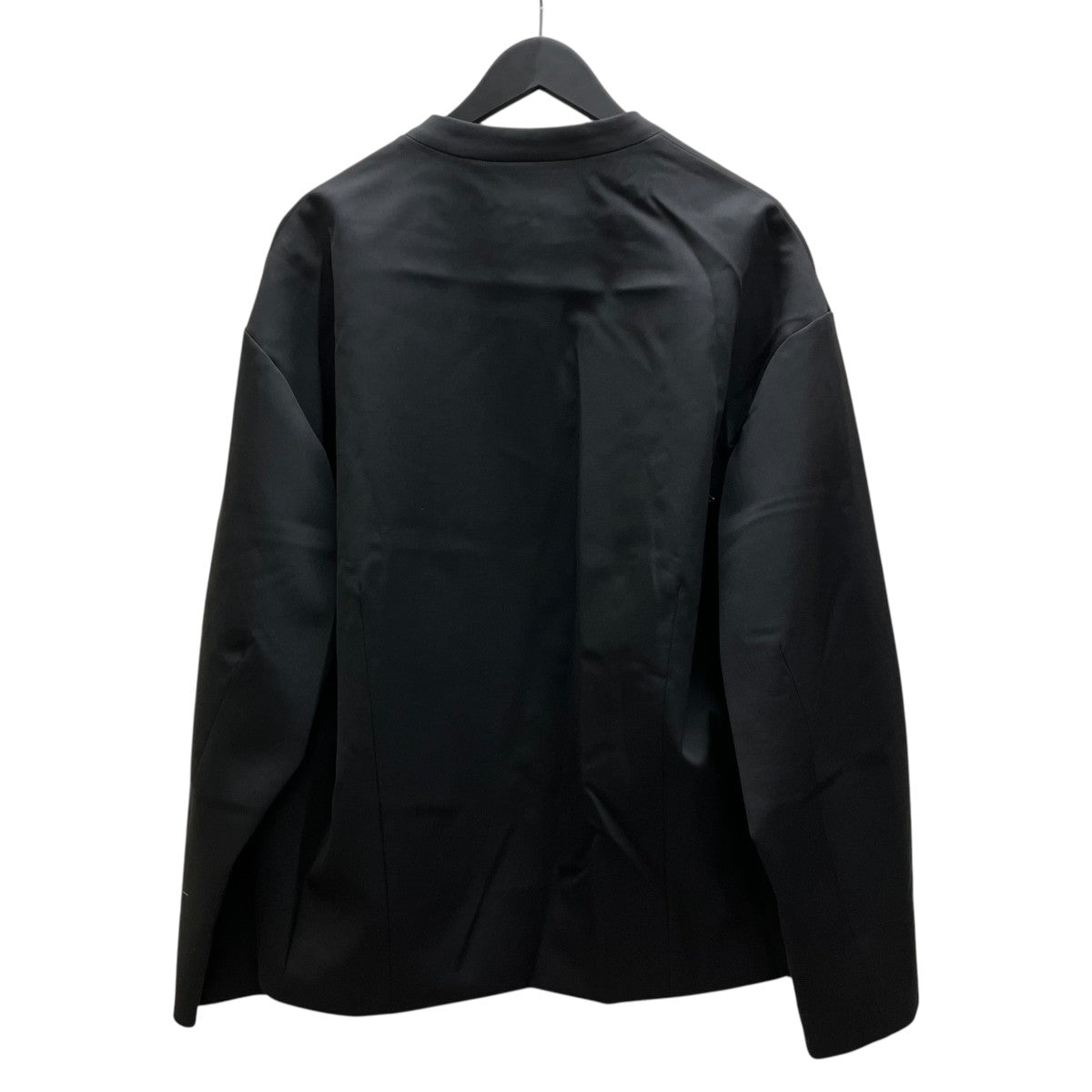 ANGULAR ZIP JACKET ノーカラージャケット