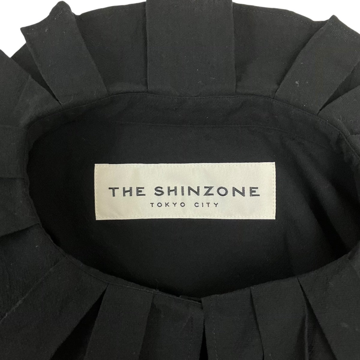 THE SHINZONE(ザシンゾーン) ラッフルフリルブラウス 22AMSBL01