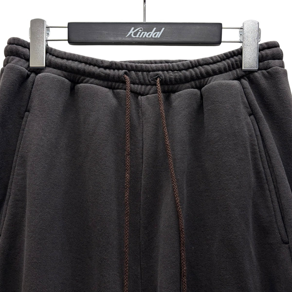 3D TWISTED LOUNGE WIDE PANTS   DARK BROWN3D ツイステッド ラウンジ ワイド パンツNF251P12