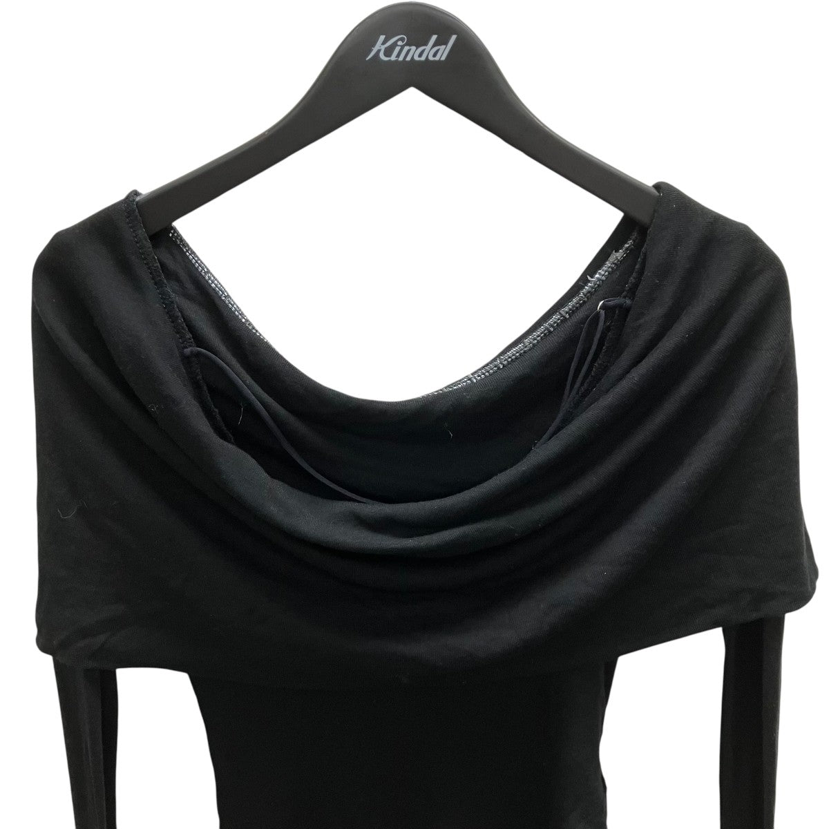 S strap off shoulder tops オフショルダーニット