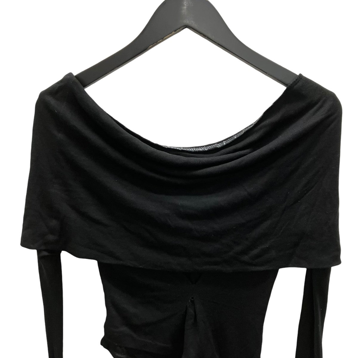 S strap off shoulder tops オフショルダーニット