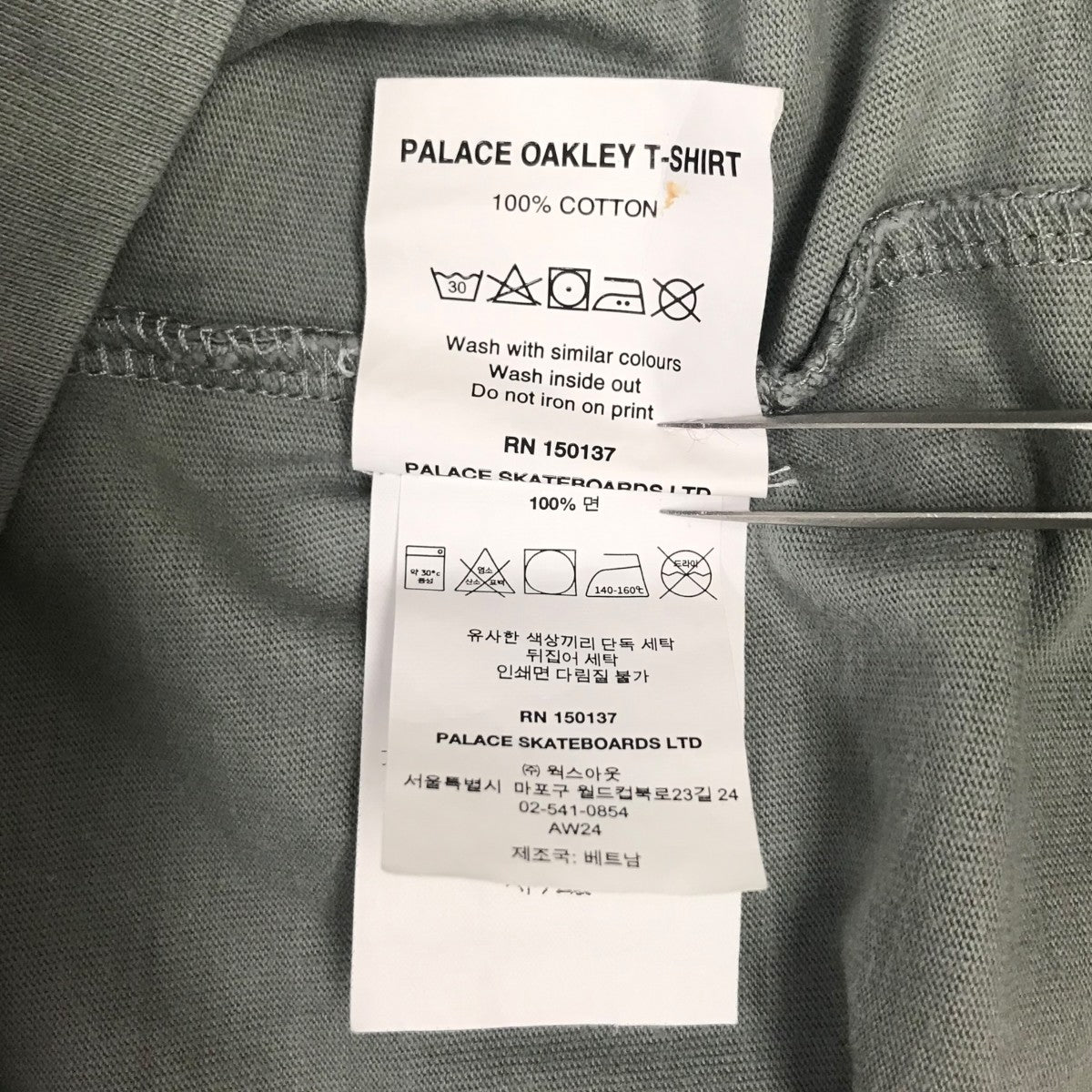 OAKLEY T-SHIRTバックプリントＴシャツ
