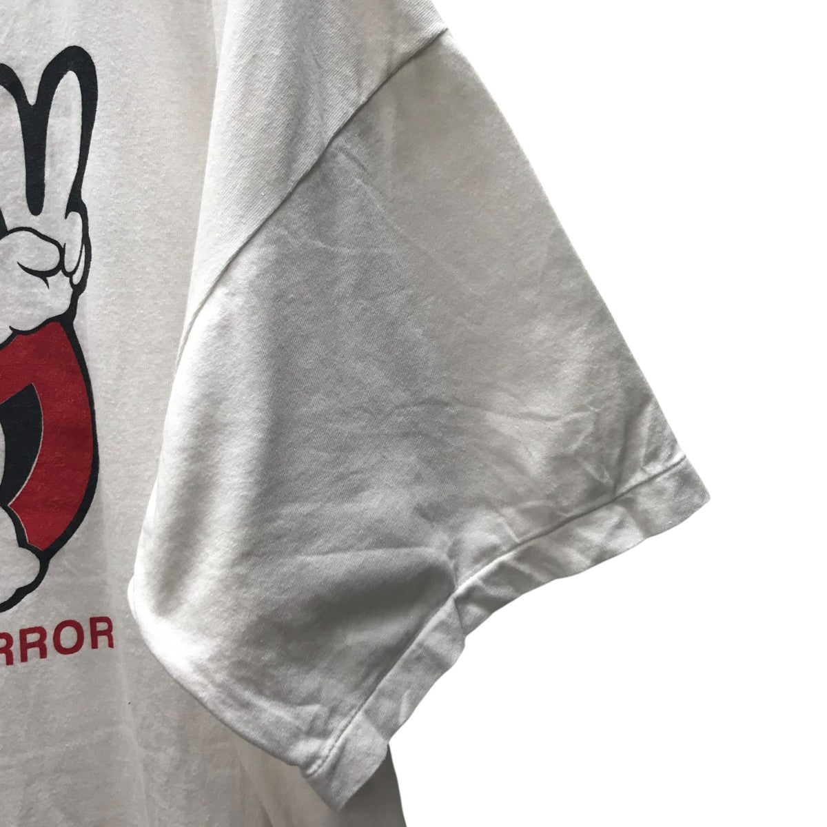 SS T-SHIRT   SAINT HORROR   WHITE プリントTシャツ