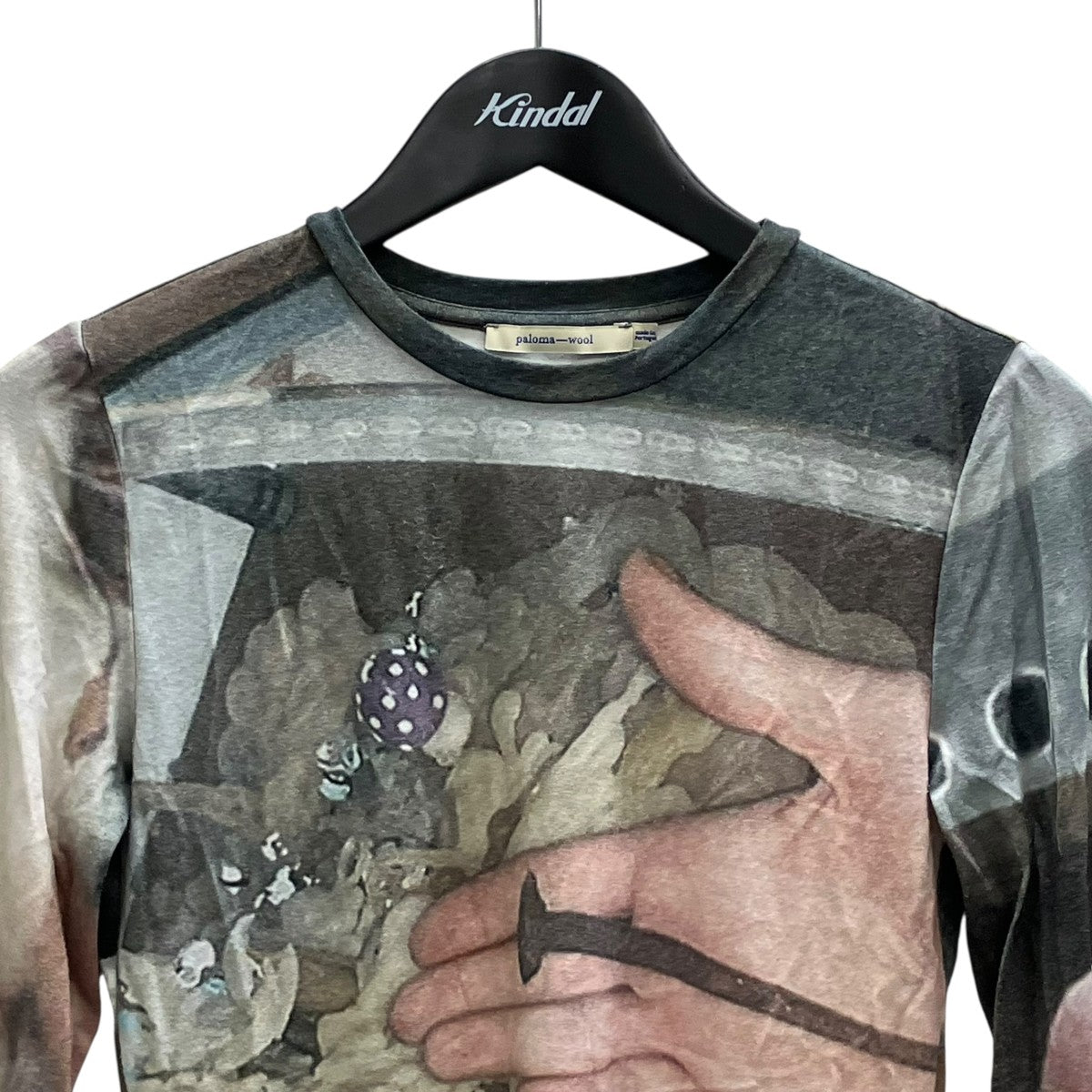 グラフィックロングTシャツ