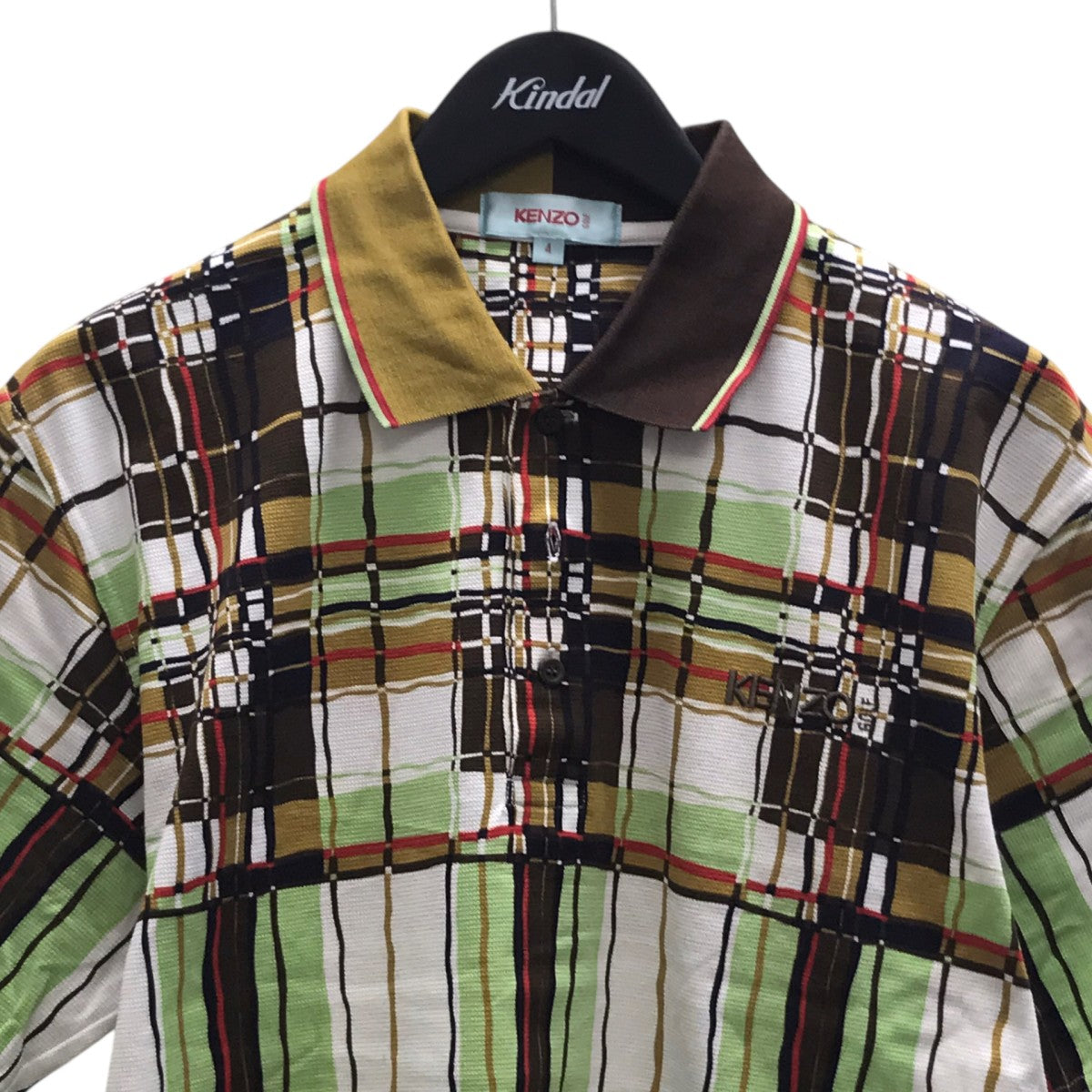 KENZO GOLF ポロシャツ 古着・中古-3枚目のアイテム画像