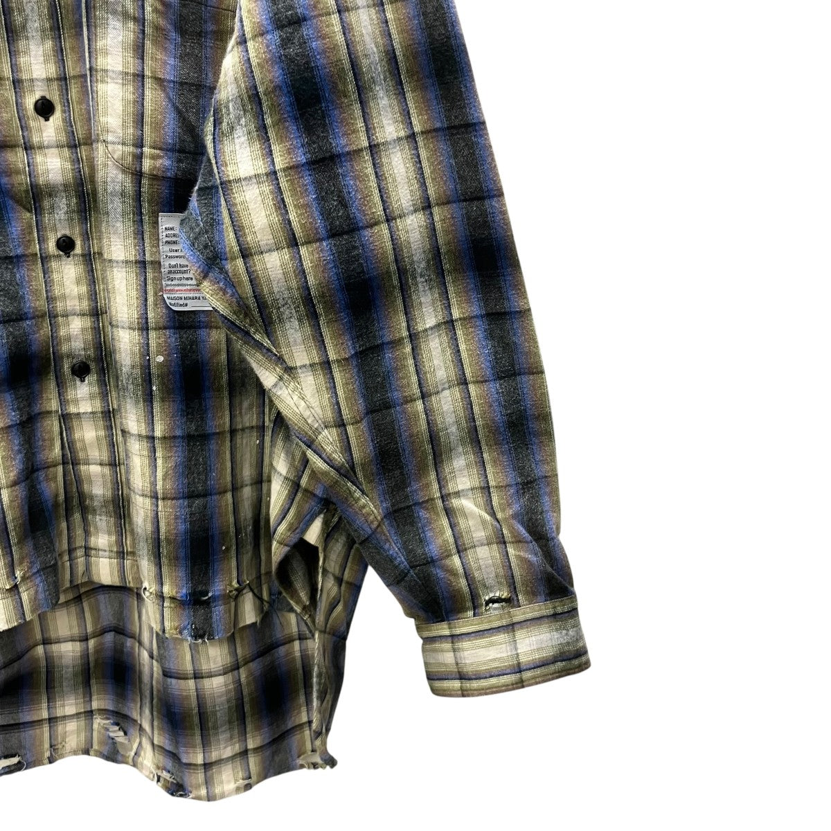 26SS VINTAGE LIKE CHECK LS SHIRTS ヴィンテージチェックシャツ