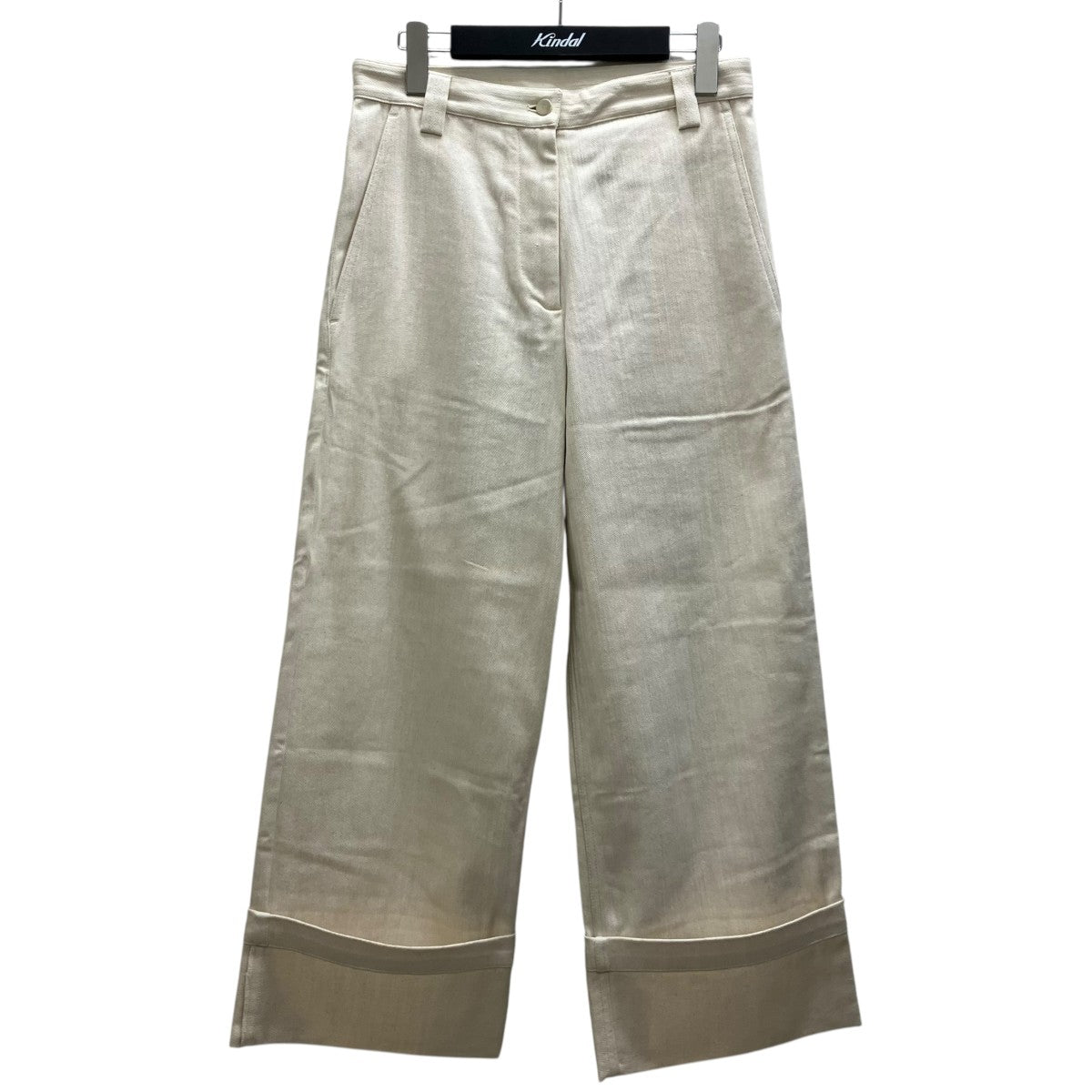 PANTALONE ワイドクロップドパンツ