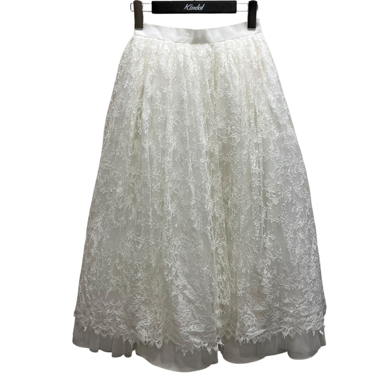 flower lace long skirt レースロングスカート