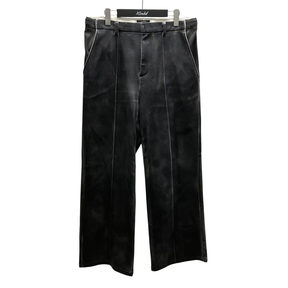 LEATHER COATING SLACKS スラックス