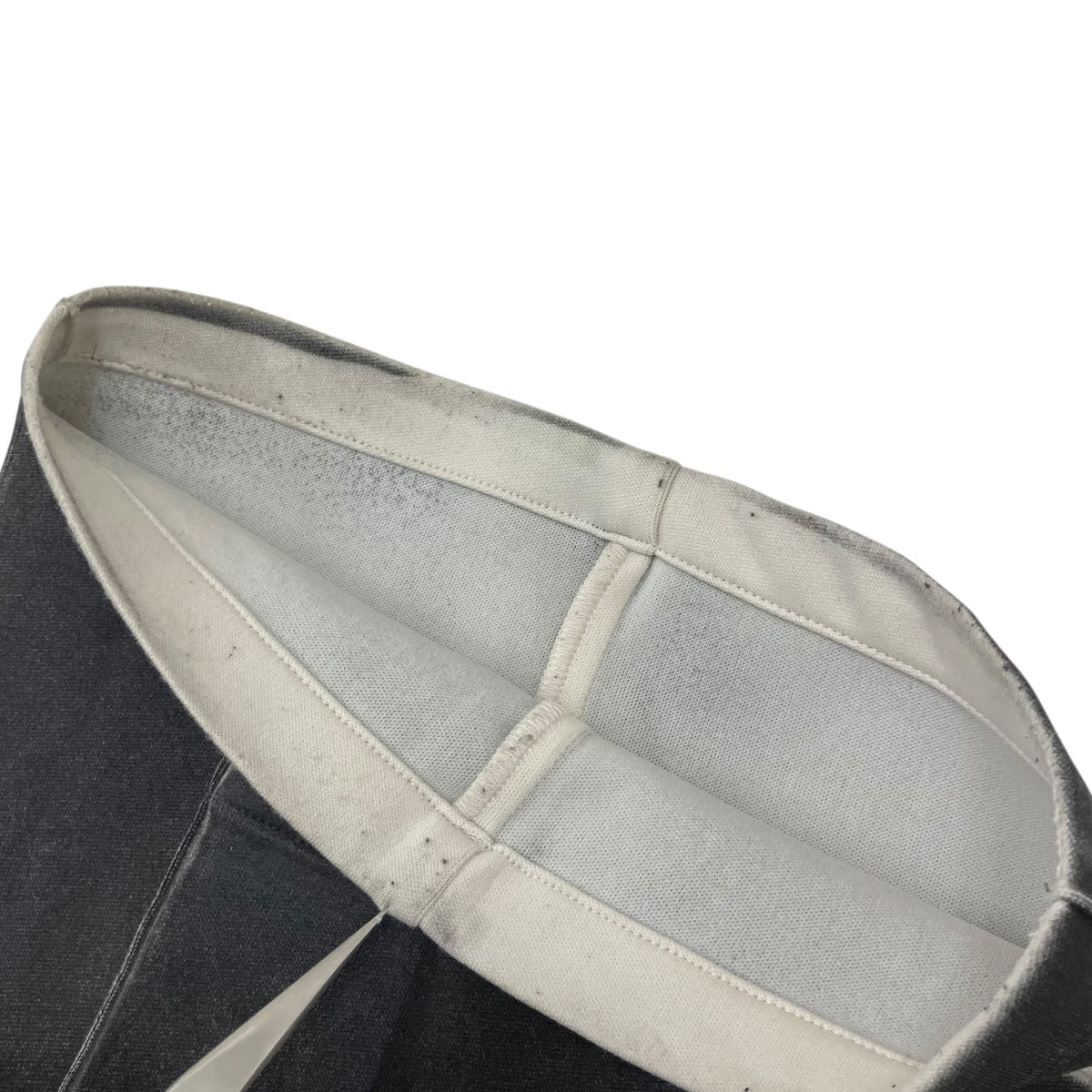 LEATHER COATING SLACKS スラックス