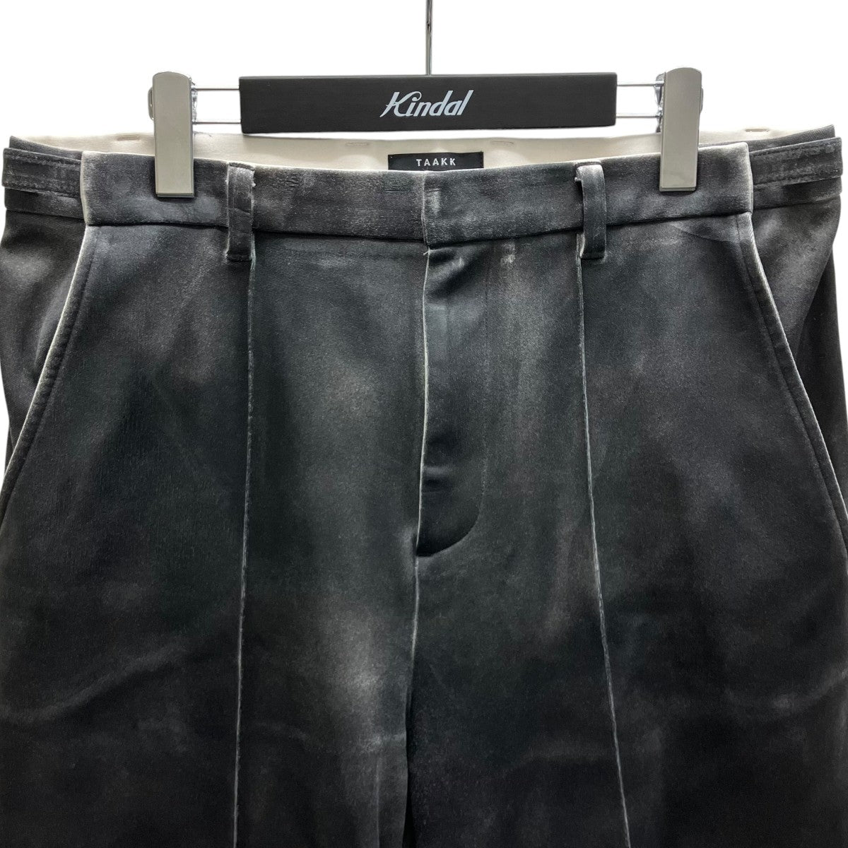 LEATHER COATING SLACKS スラックス
