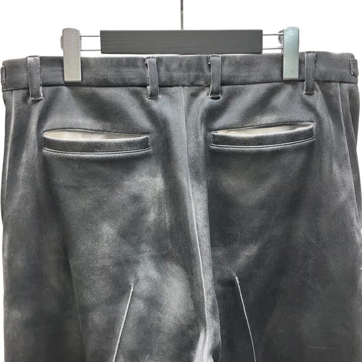 LEATHER COATING SLACKS スラックス