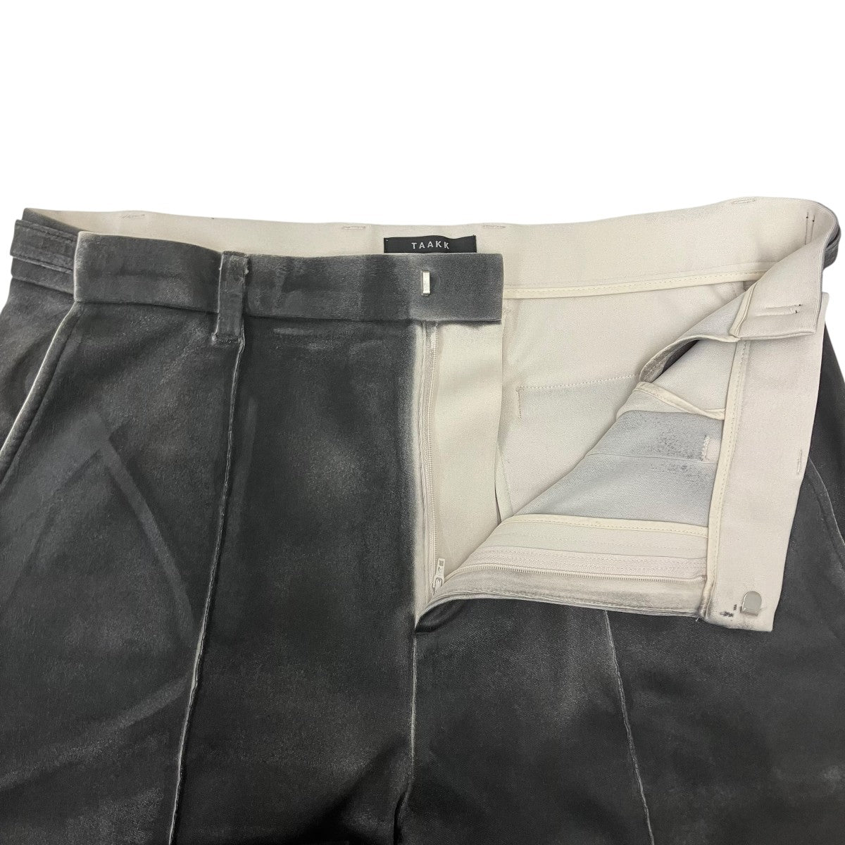 LEATHER COATING SLACKS スラックス