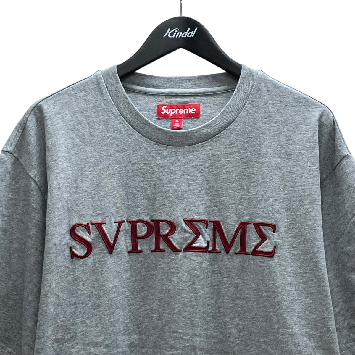 Supreme Tシャツ グレー 90〜00年代 ヴィンテージ サイズM Supreme(シュプリーム) 26SSGreek S S TOP半袖Tシャツ グレー サイズ