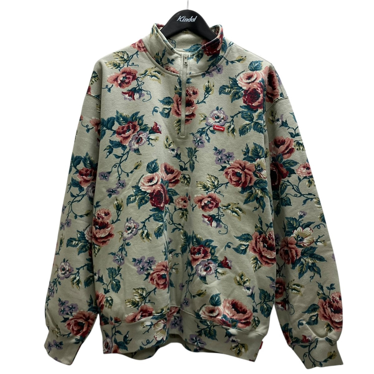 26SSSmall Box Half Zip Pulloverハーフジップスウェット