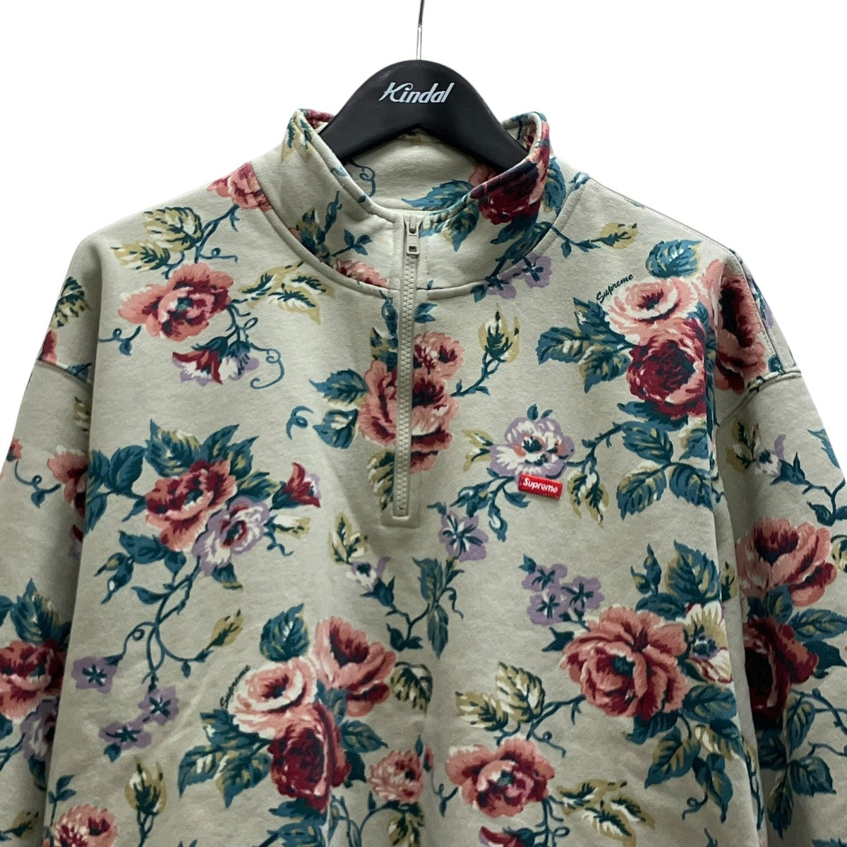 26SSSmall Box Half Zip Pulloverハーフジップスウェット