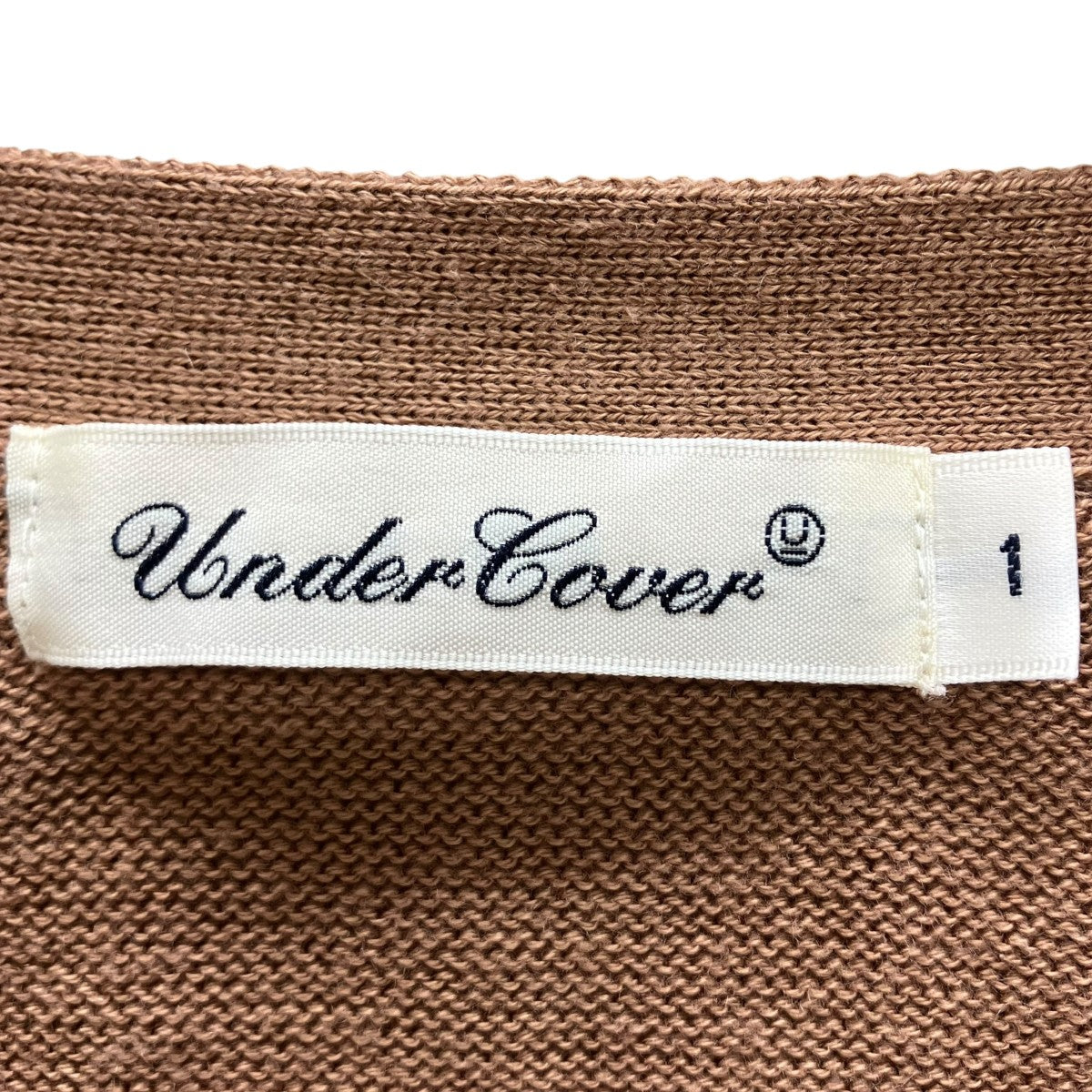 UNDERCOVER(アンダーカバー) ニットカーディガン A1904 ベージュ